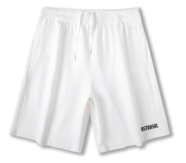 Training short simple blanc