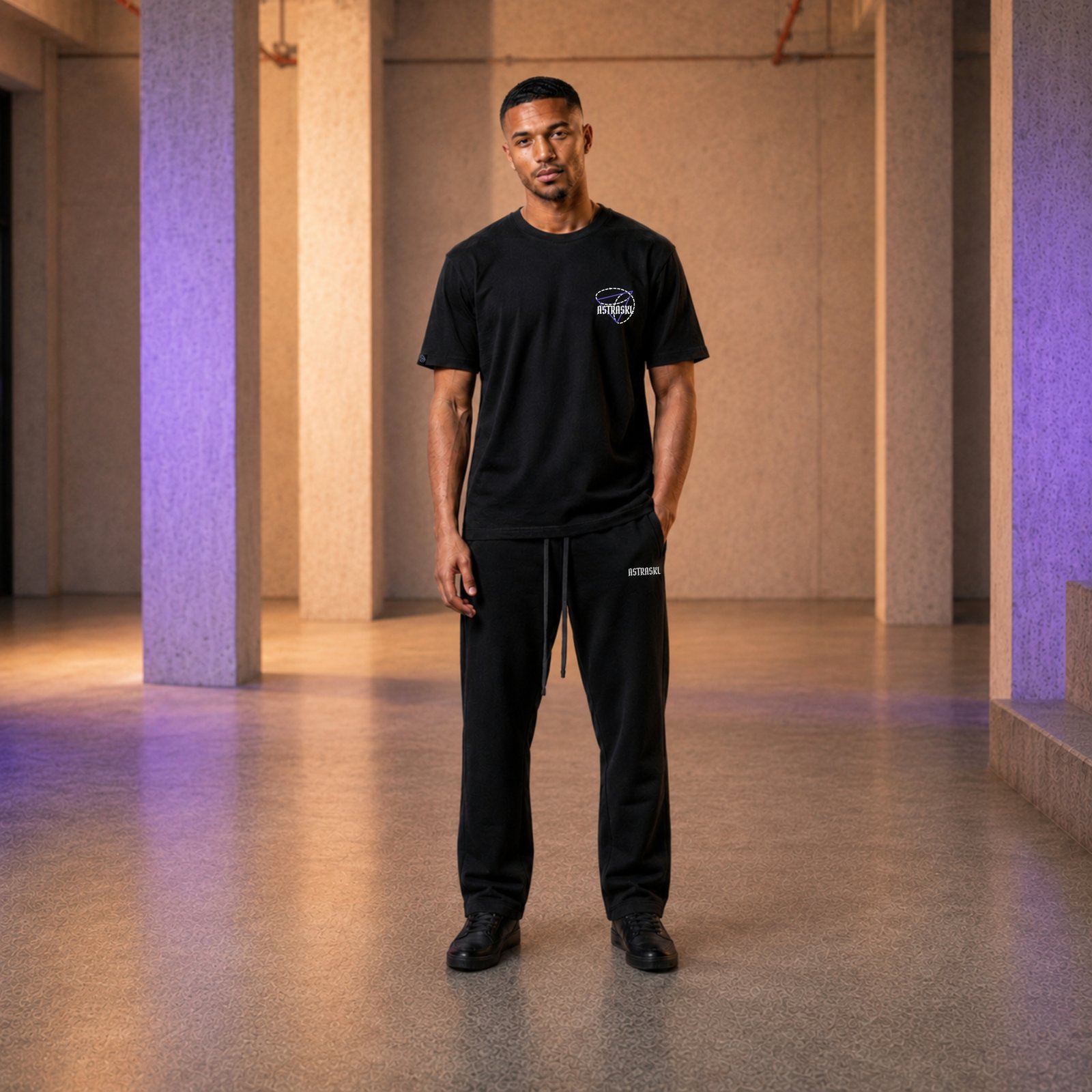 Street Baggy Pants – Black