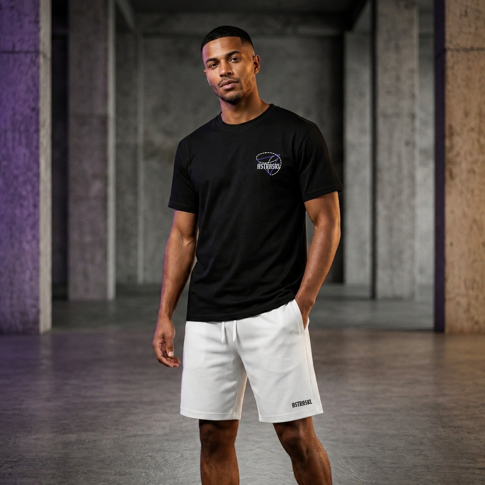 Activity Art Short Pants – White