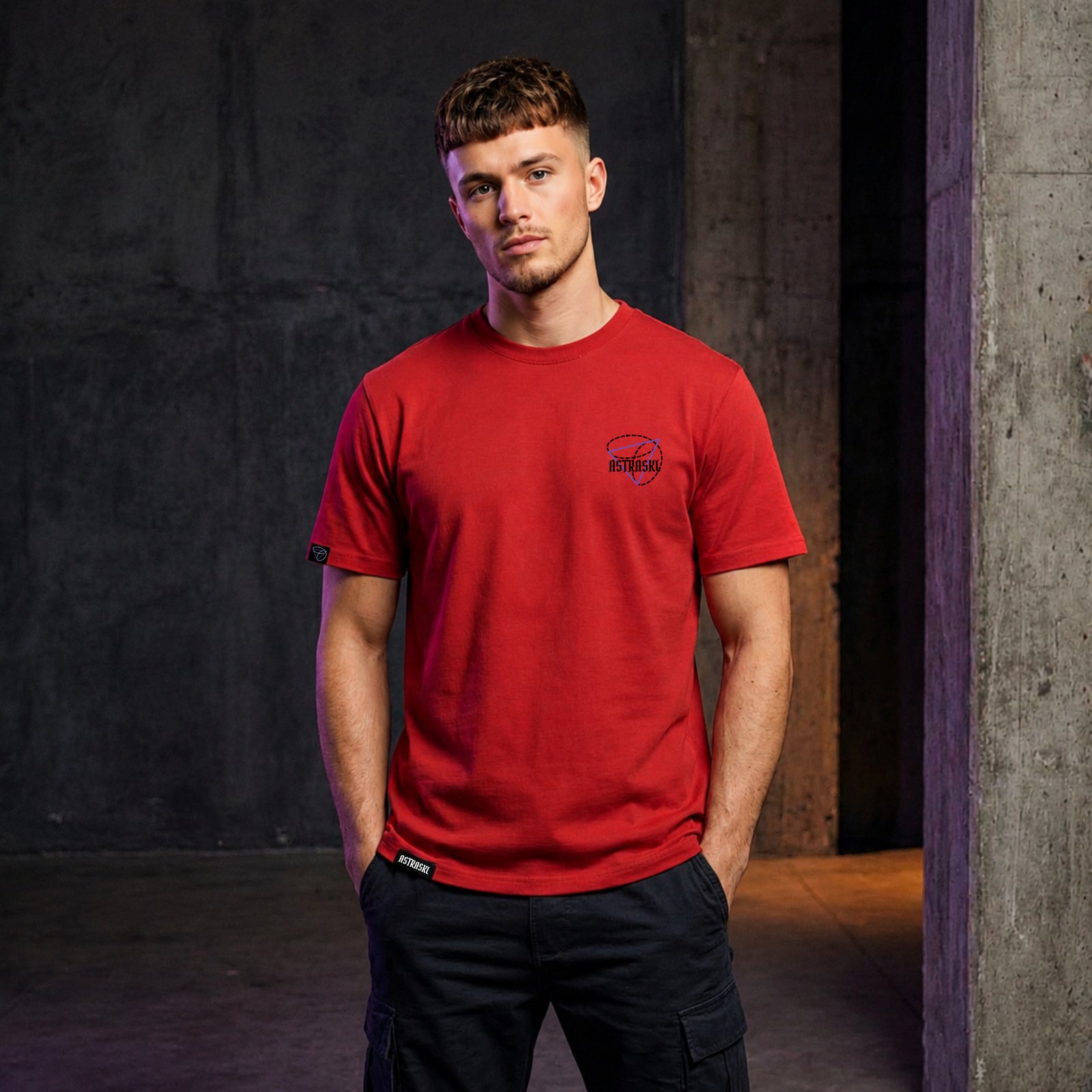Power-red T‑shirt – Red
