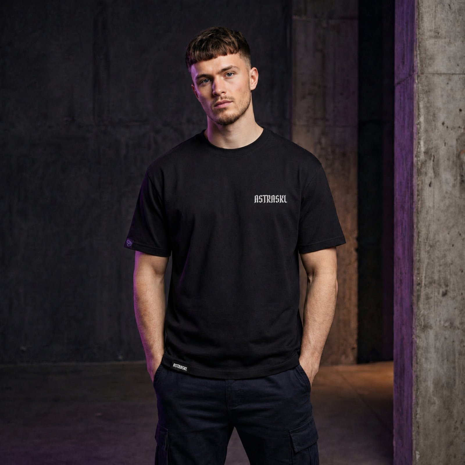 Signature T‑shirt – Black