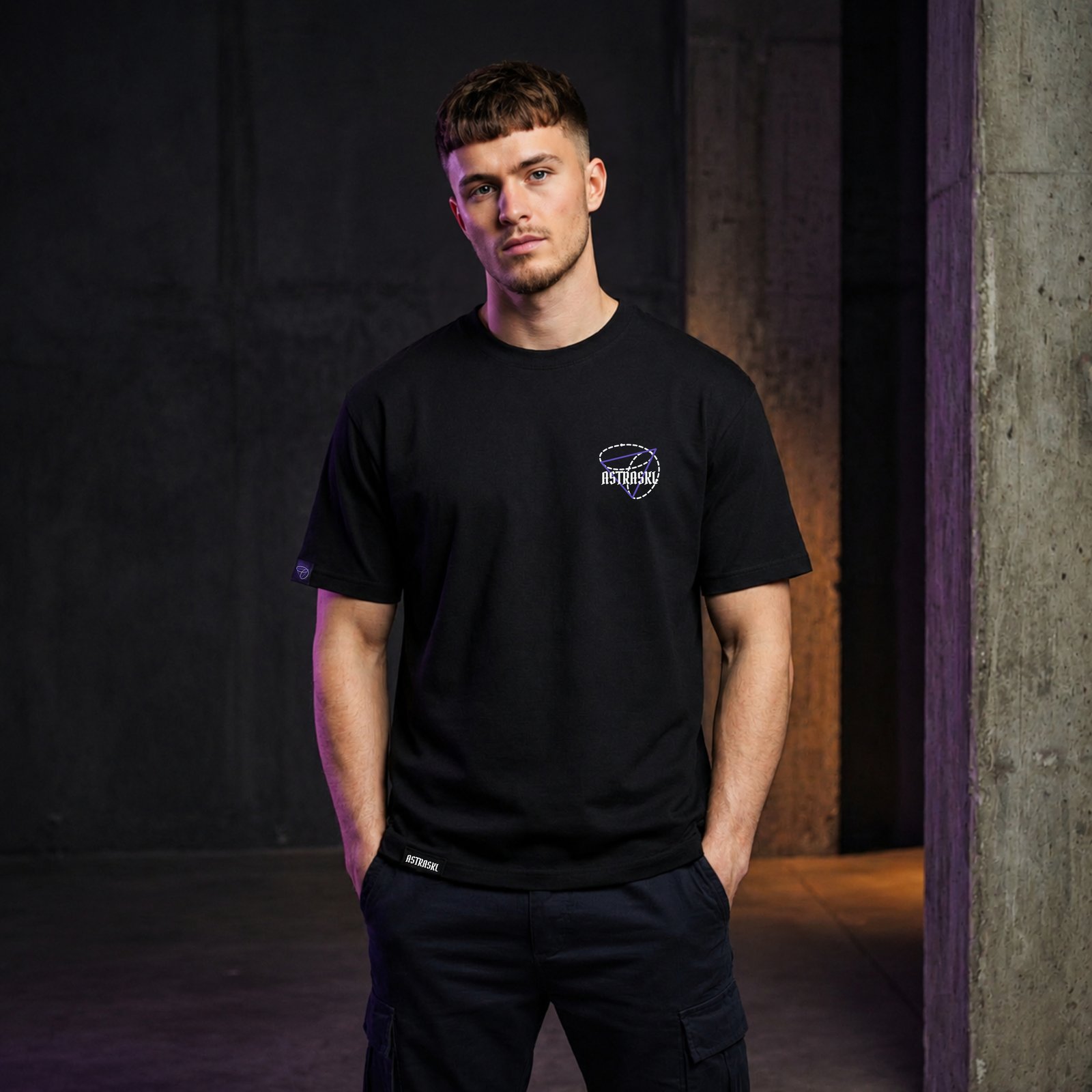 Vision Over One T‑shirt – Black