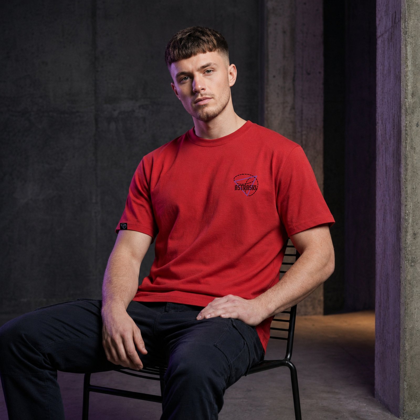 Power-red T‑shirt – Red