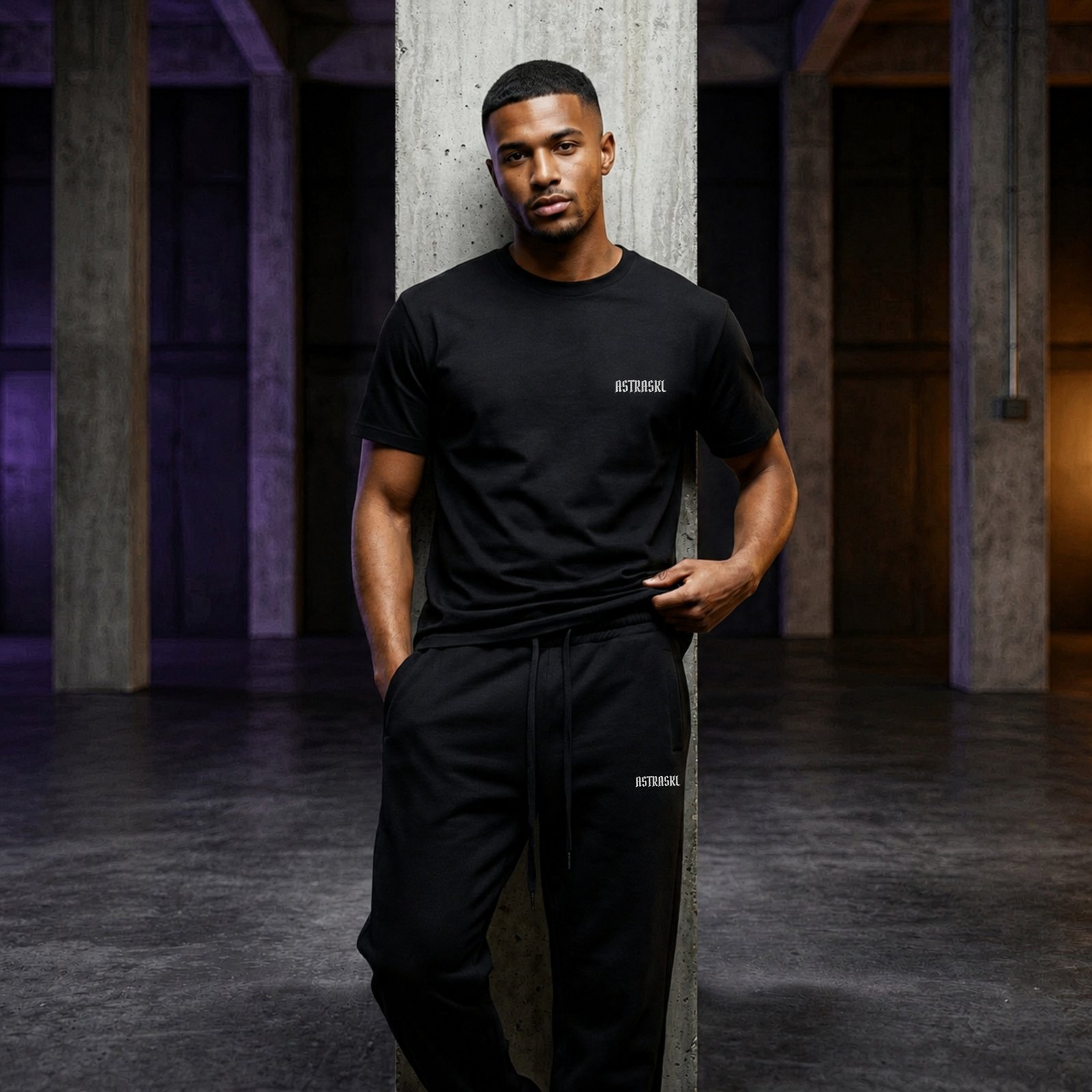 Street Baggy Pants – Black