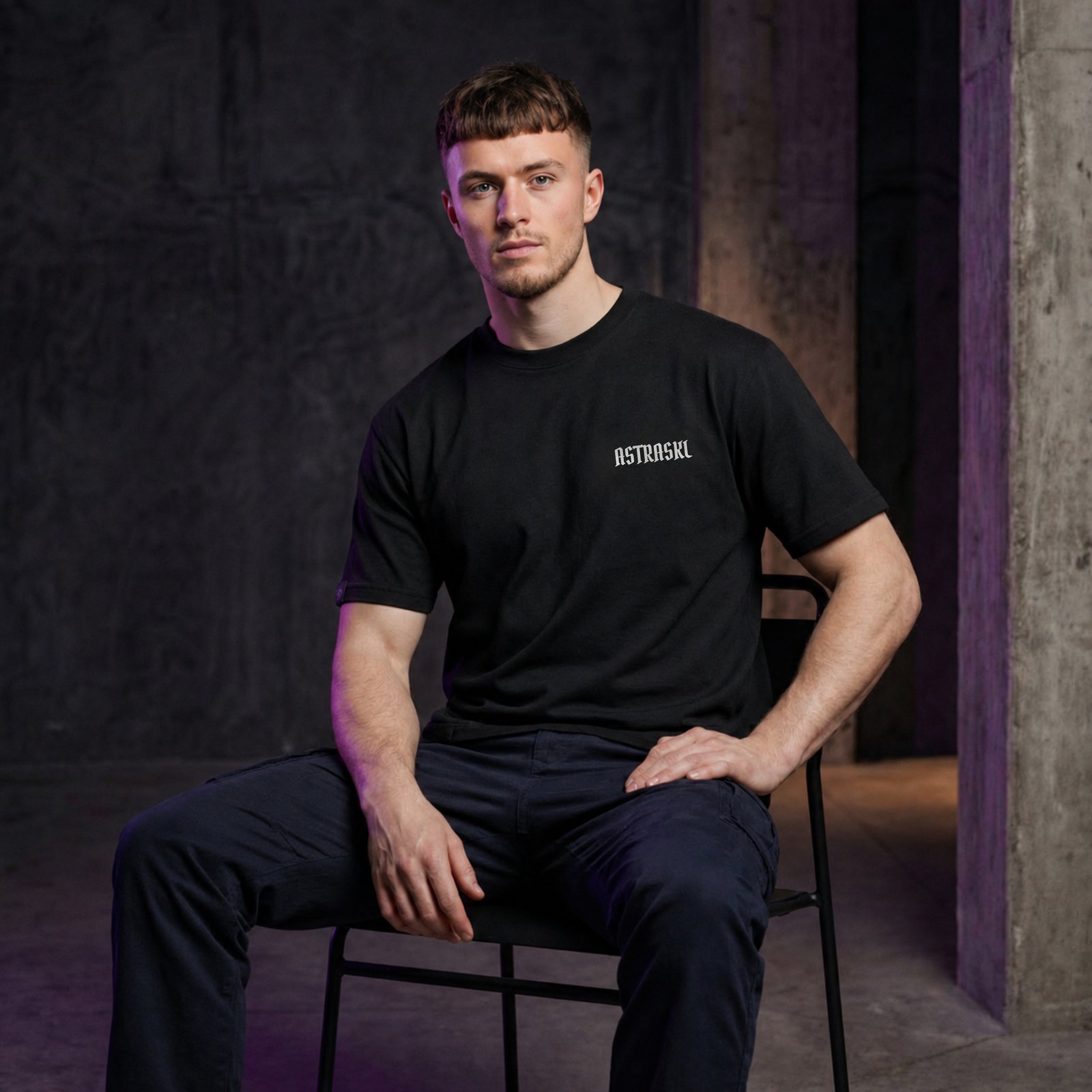 Signature T‑shirt – Black