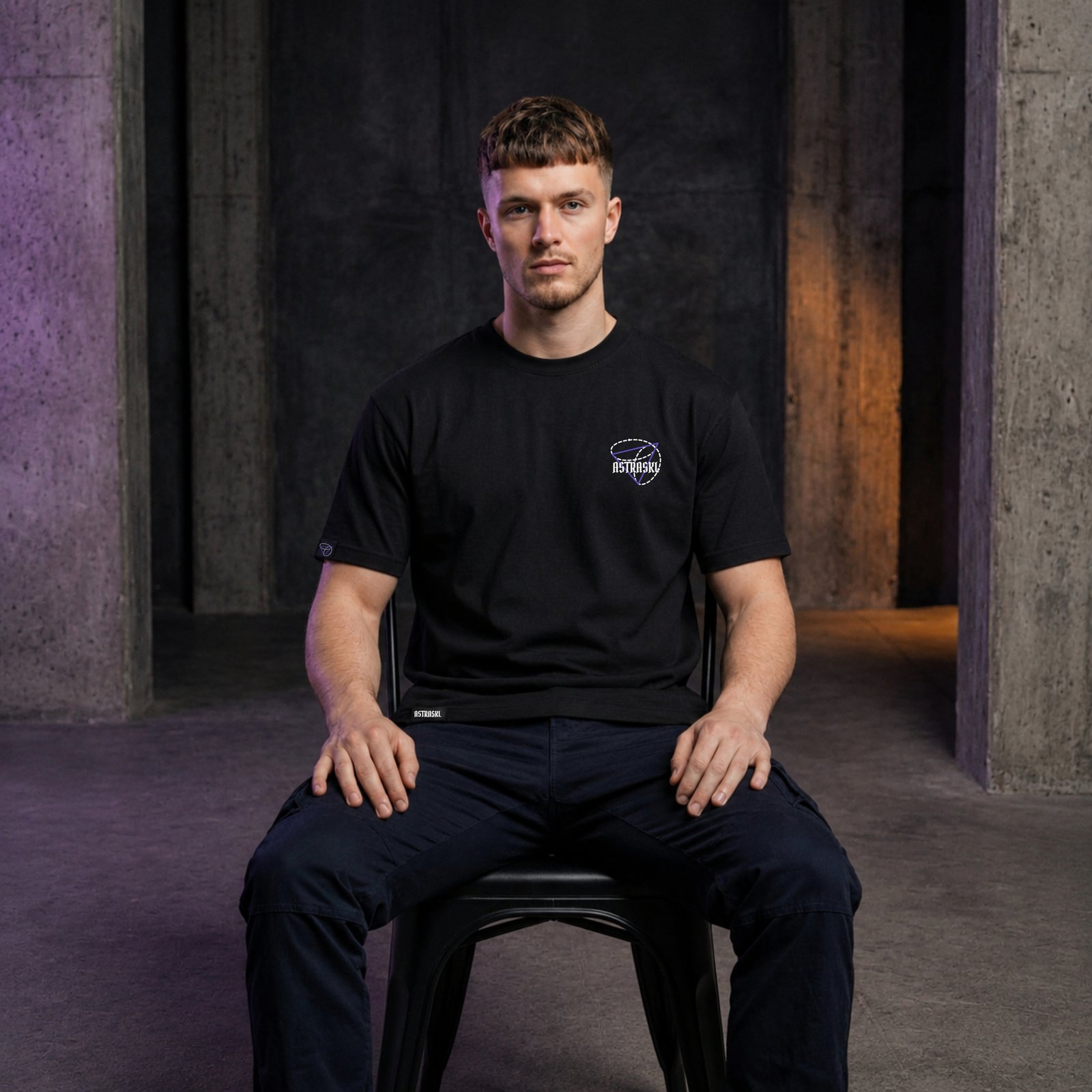 Vision Over One T‑shirt – Black