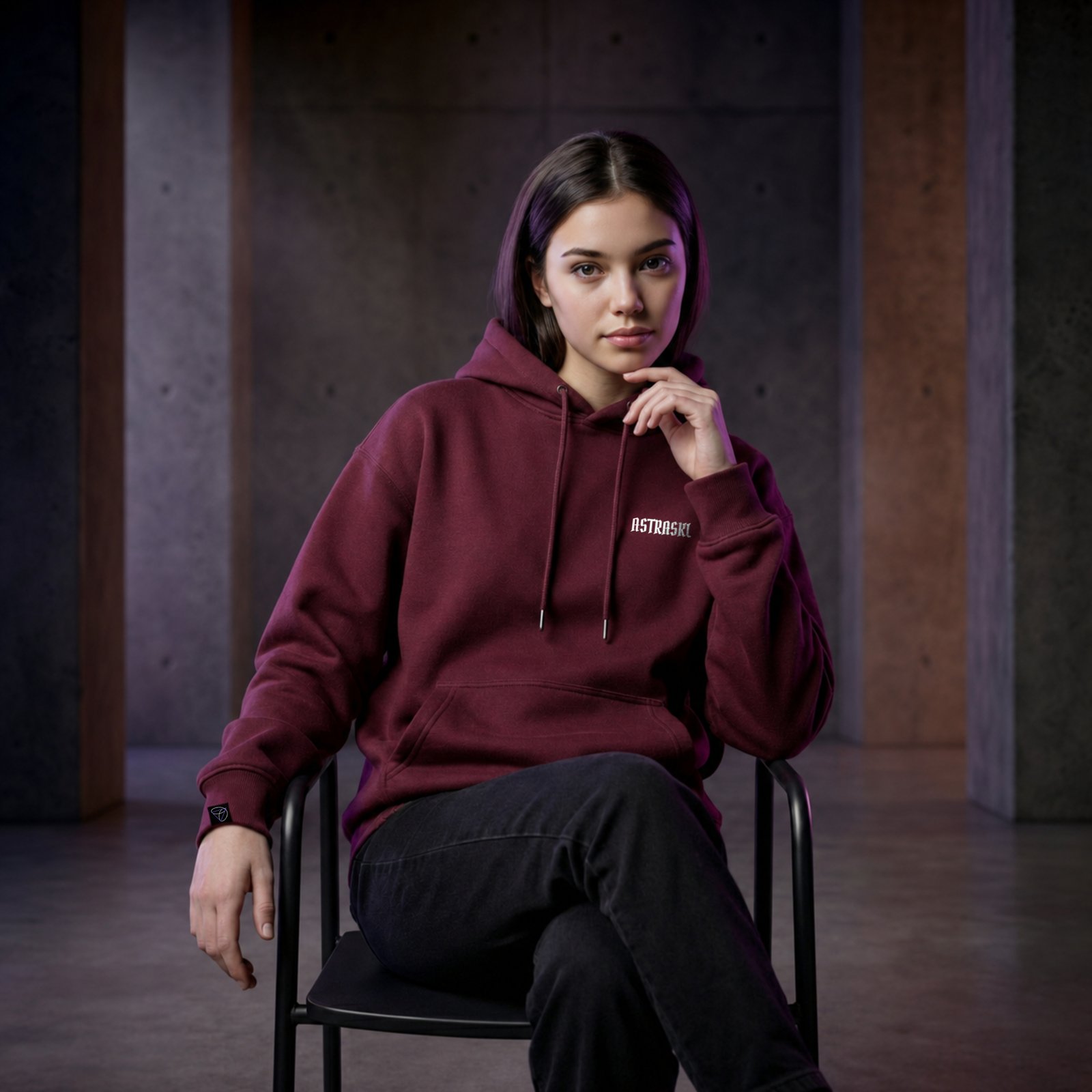 Element Starline Hoodie – Red