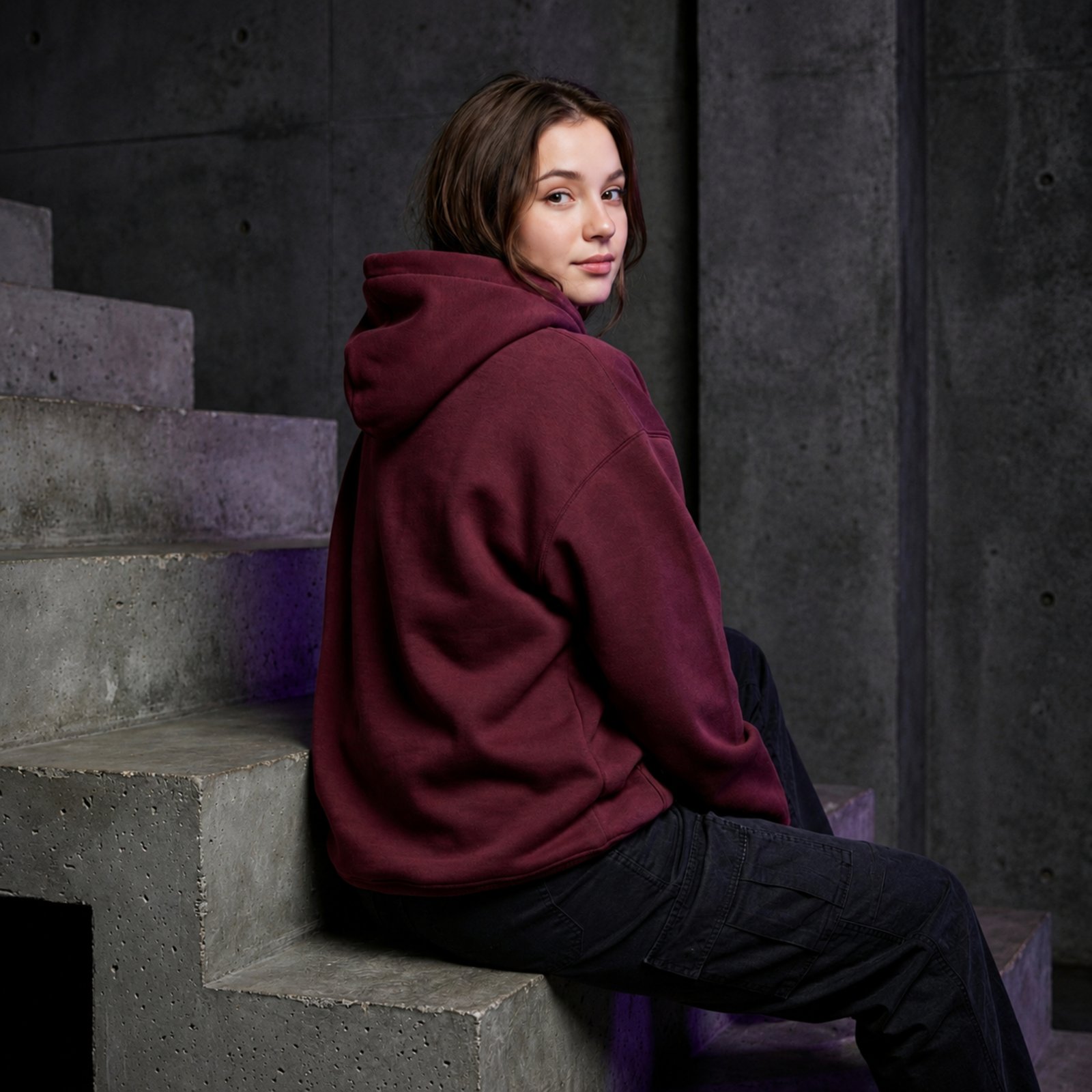 Element Starline Hoodie – Red