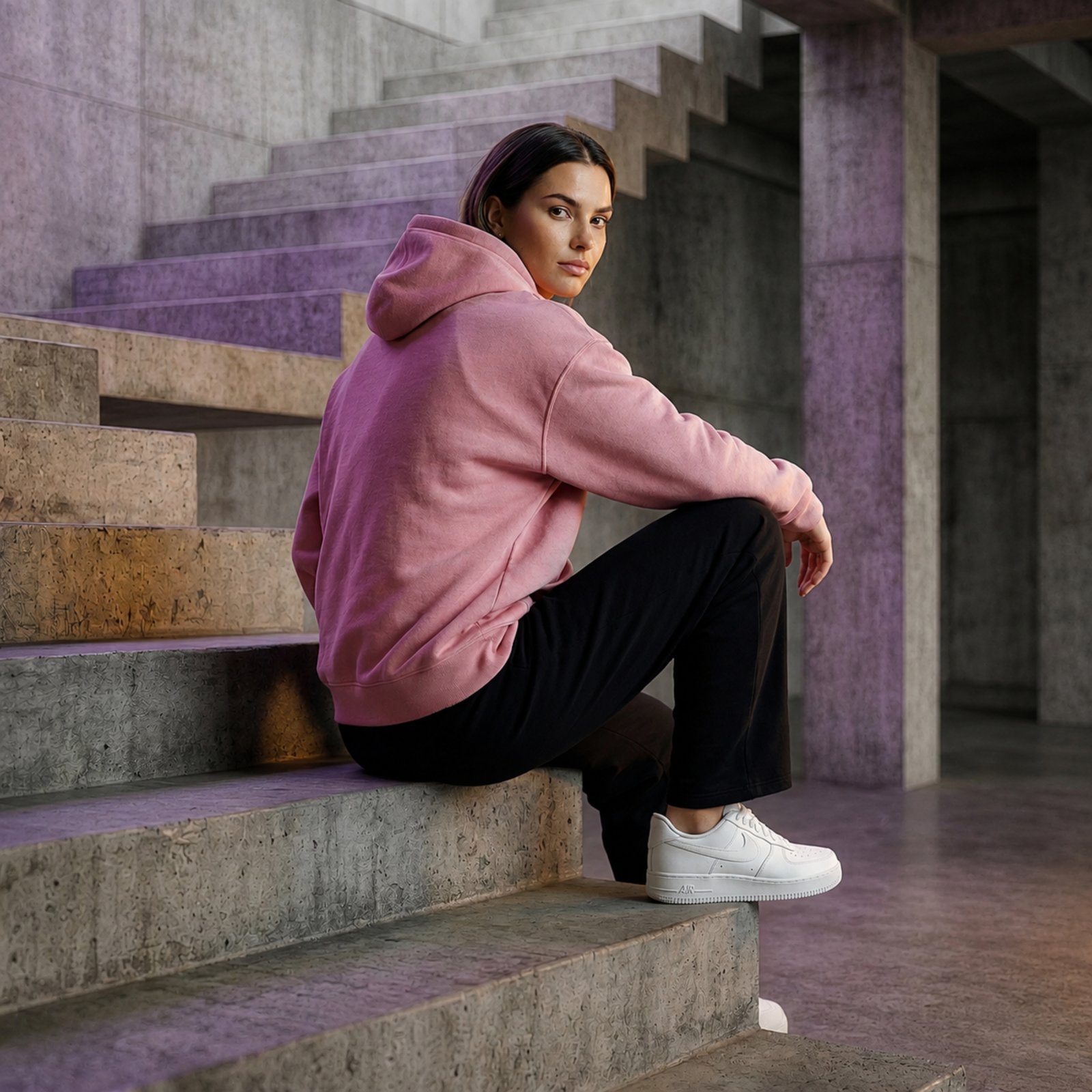 Element Starline Hoodie – Light Pink