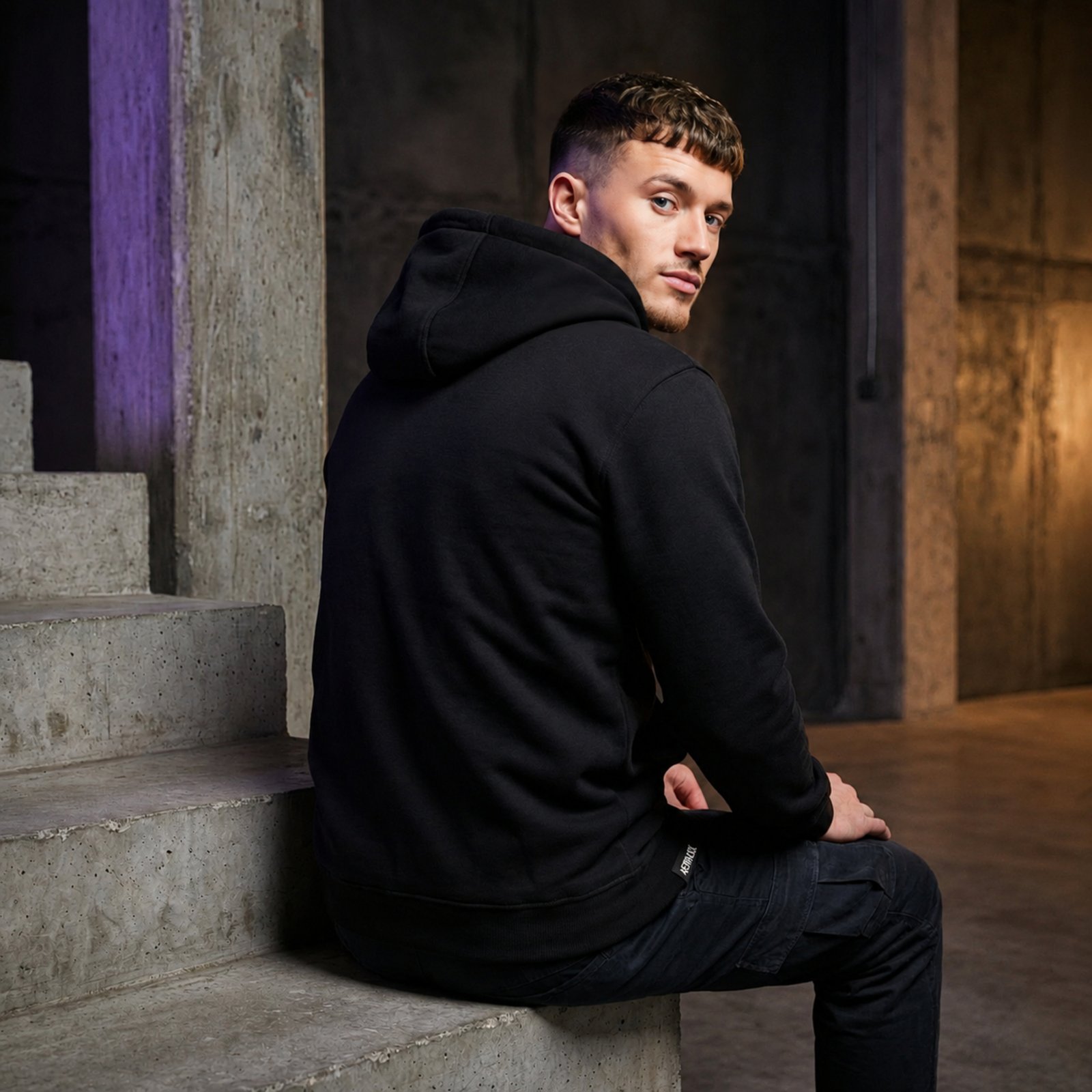 Elevate Starline Jacket – Black