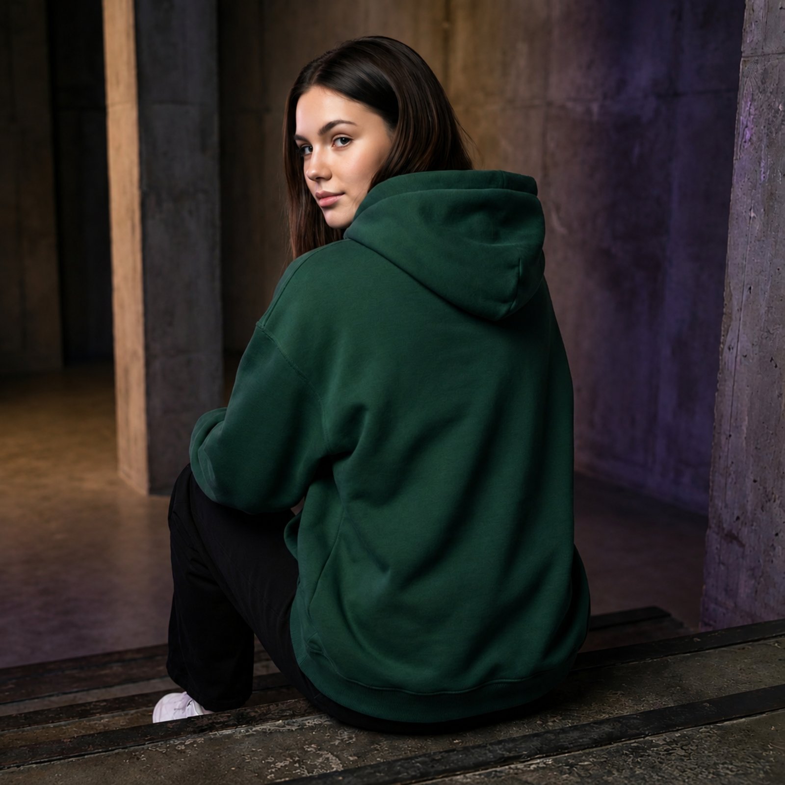 Element Starline Hoodie – Green