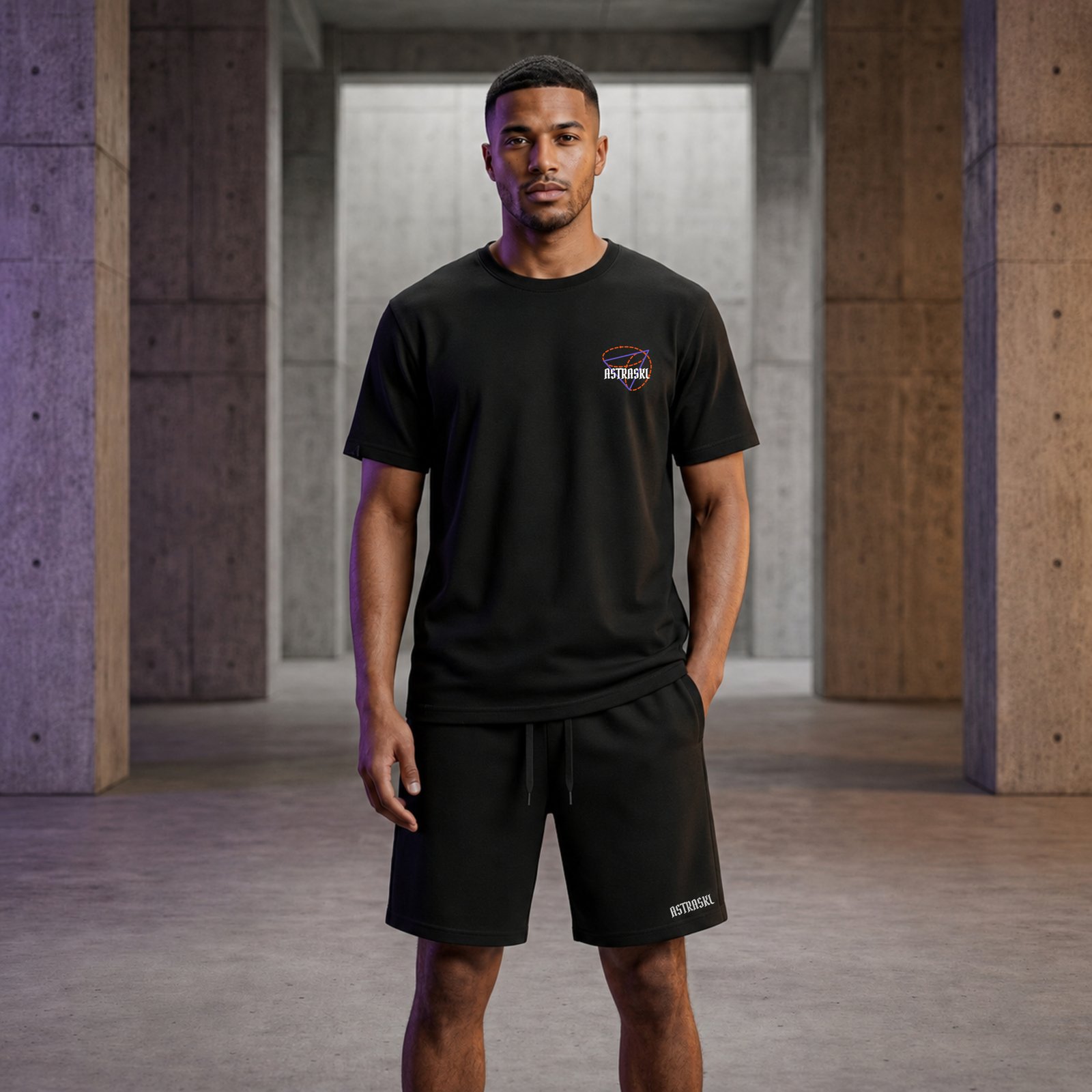 Activity Art Short Pants – Black