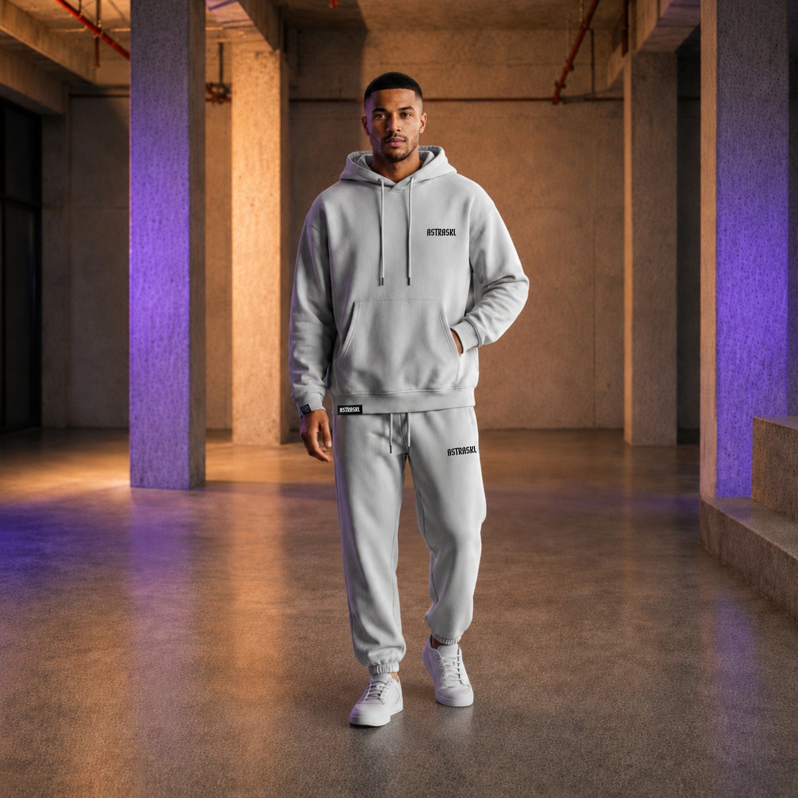 AFFIRMED FIT Set — Concrete Light Grey