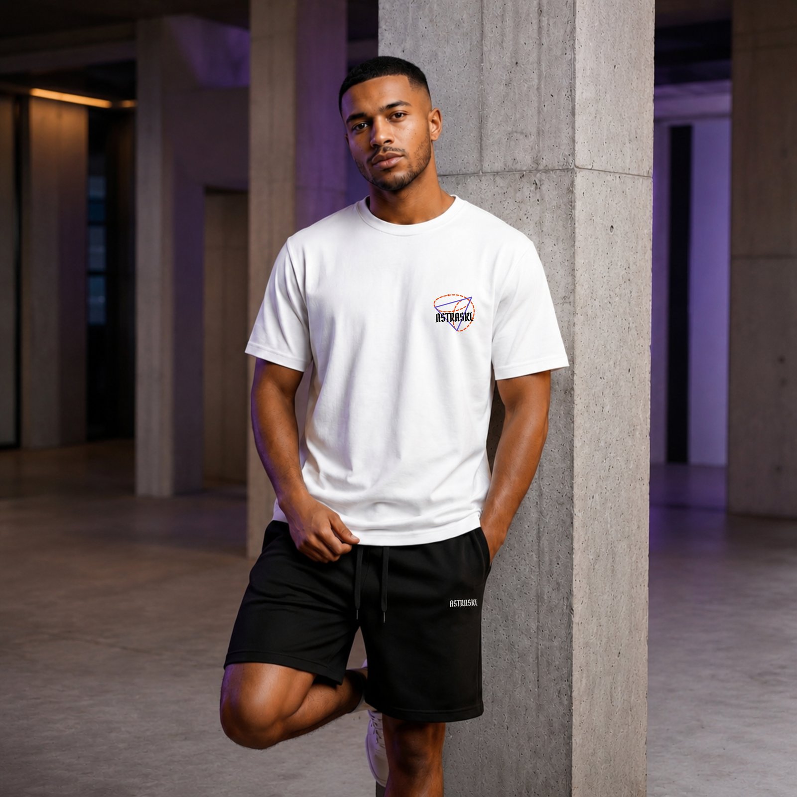 Activity Art Short Pants – Black