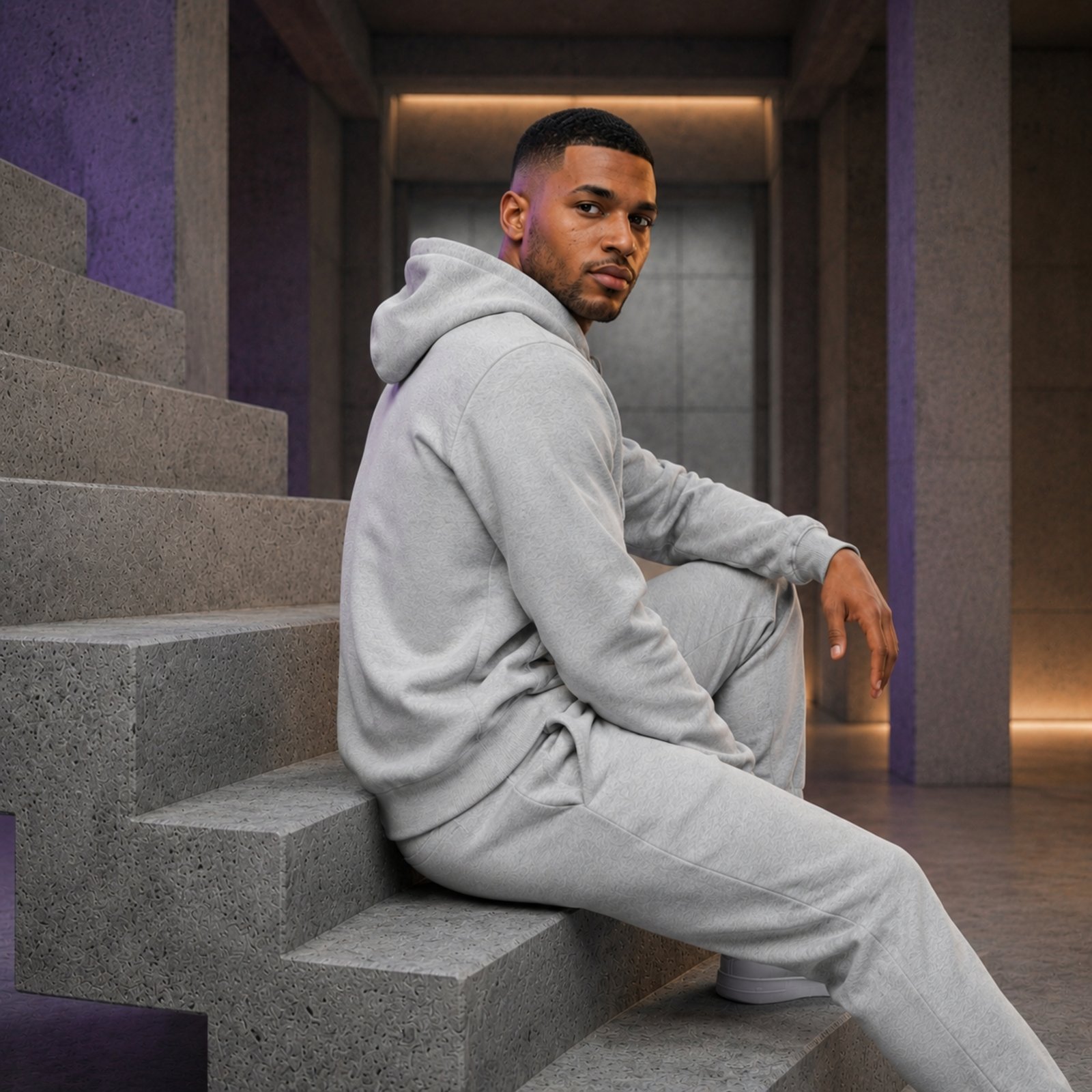 AFFIRMED FIT Set — Concrete Light Grey